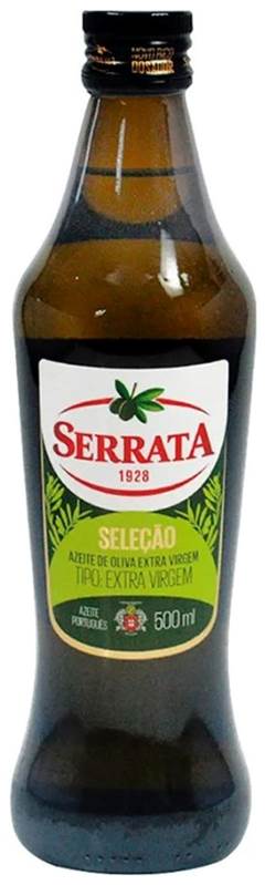 AZEITE EXTRA VIRGEM SERRATA SELECAO CX12X500ML