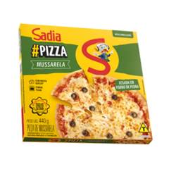 PIZZA MUSSARELA SADIA CX12X440GR