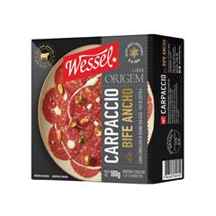 CARPACCIO DE BIFE ANCHO 12X180GR CX2,16KG