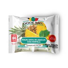 POLPA DE ABACAXI C/HORTELA DOCE MEL 5X400G