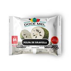 POLPA DE GRAVIOLA DOCE MEL CX5X400G