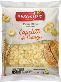 CAPELETTI FRANGO MASSA LEVE CX10X1KG